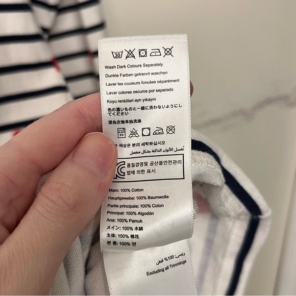 Like-New Joules Rivera Print Dress in Heart Stripe ♥️♥️♥️ - Picture 6 of 8